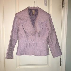 Elevenses lilac purple blazer